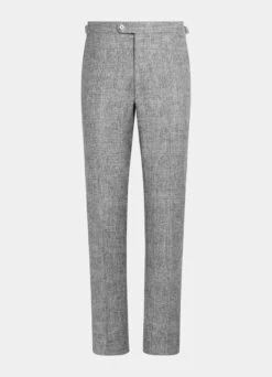 Light Grey Checked Havana Suit 25 Light Grey Checked Havana Suit -Suit Supply P6725 28