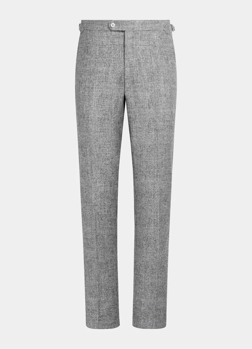 Light Grey Checked Havana Suit 13 Light Grey Checked Havana Suit - Image 13