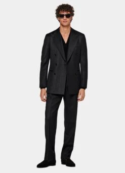 Dark Grey Havana Suit 17 Dark Grey Havana Suit -Suit Supply P6734 124