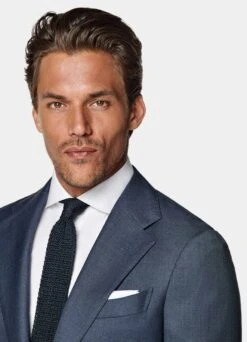 Mid Blue Havana Suit