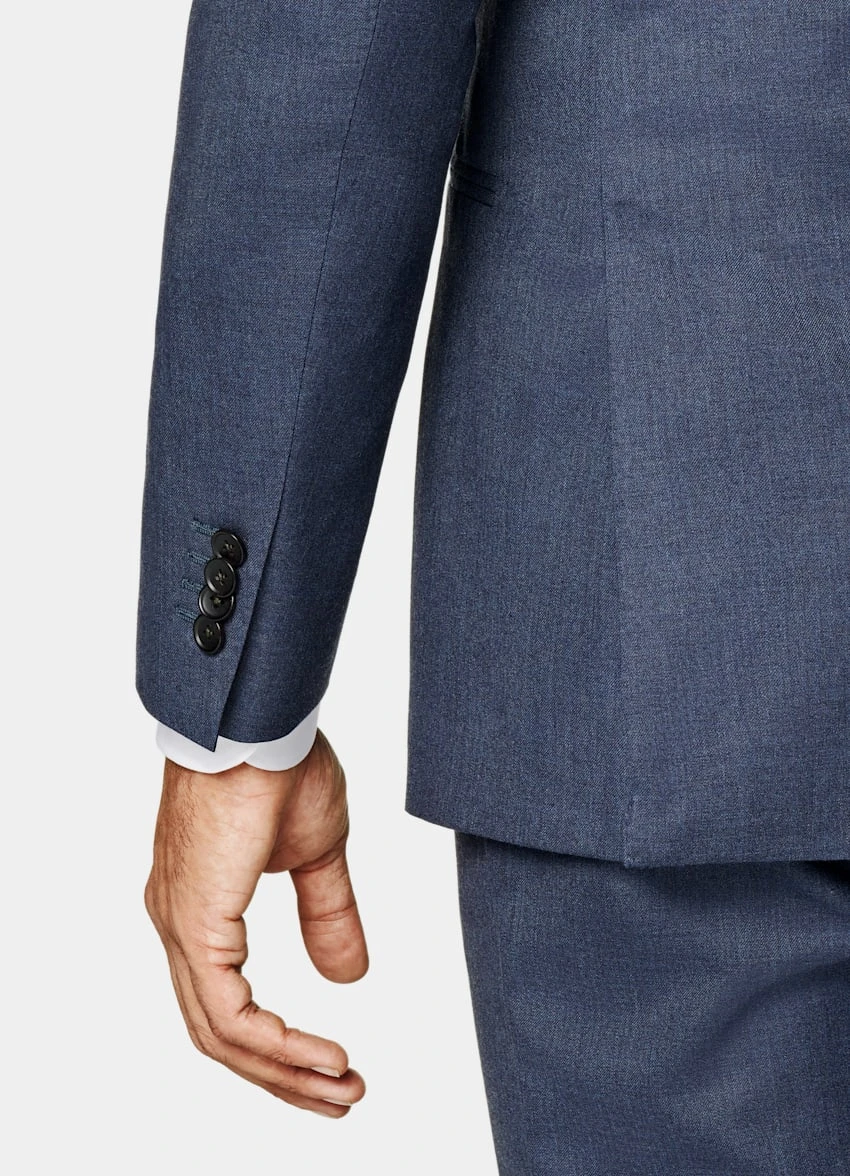 Mid Blue Havana Suit 4 Mid Blue Havana Suit - Image 4