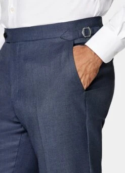 Mid Blue Havana Suit 18 Mid Blue Havana Suit -Suit Supply P6736 107