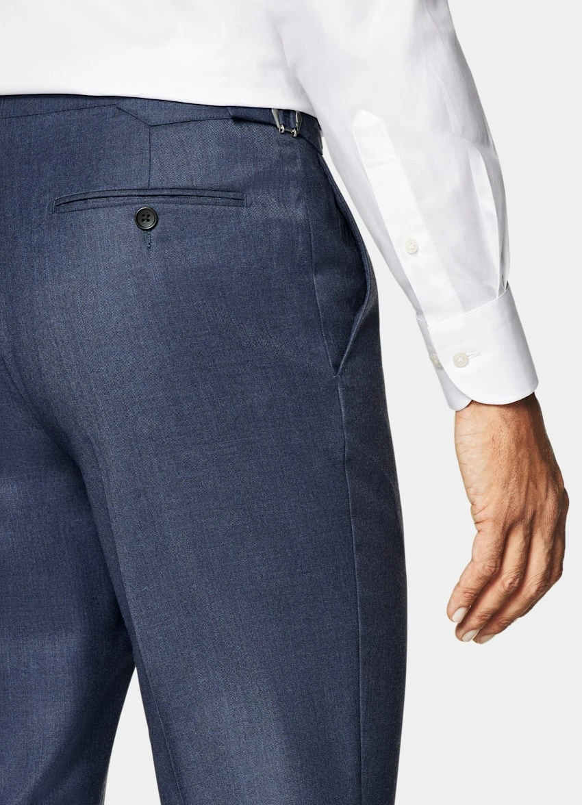 Mid Blue Havana Suit 9 Mid Blue Havana Suit - Image 9