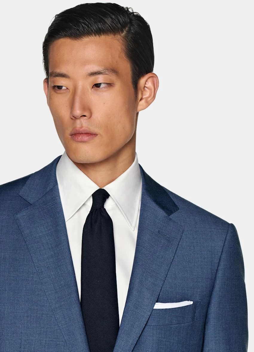 Mid Blue Perennial Napoli Suit 1 Mid Blue Perennial Napoli Suit