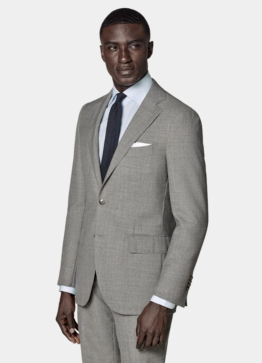 Light Grey Perennial Lazio Suit 2 Light Grey Perennial Lazio Suit - Image 2