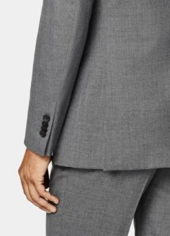 Mid Grey Perennial Lazio Suit 16 Mid Grey Perennial Lazio Suit -Suit Supply P7294 133