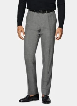 Mid Grey Perennial Lazio Suit 19 Mid Grey Perennial Lazio Suit -Suit Supply P7294 136