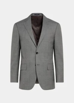 Mid Grey Perennial Lazio Suit 24 Mid Grey Perennial Lazio Suit -Suit Supply P7294 25