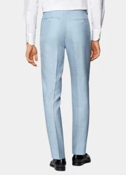 Light Blue Three-Piece Lazio Suit -Suit Supply P7608 108