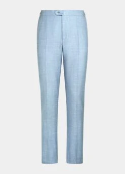 Light Blue Three-Piece Lazio Suit -Suit Supply P7608 28