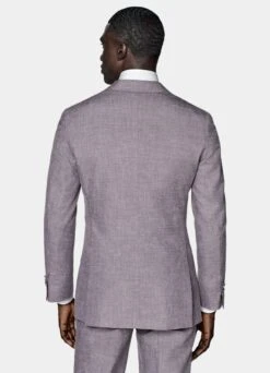 Purple Three-Piece Lazio Suit -Suit Supply P7615 S 105