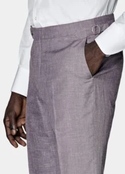 Purple Three-Piece Lazio Suit -Suit Supply P7615 S 107