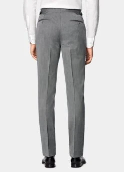 Mid Grey Herringbone Havana Suit 21 Mid Grey Herringbone Havana Suit -Suit Supply P7630 108