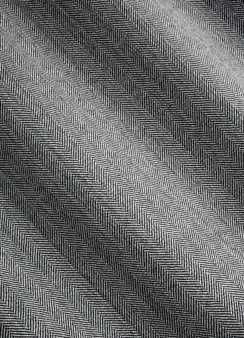 Mid Grey Herringbone Havana Suit 11 Mid Grey Herringbone Havana Suit - Image 11