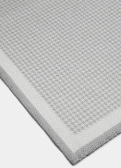 Grey Houndstooth Pocket Square