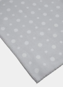 Grey Graphic Pocket Square