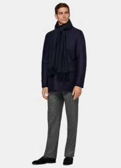 Navy Scarf -Suit Supply SC22201 103