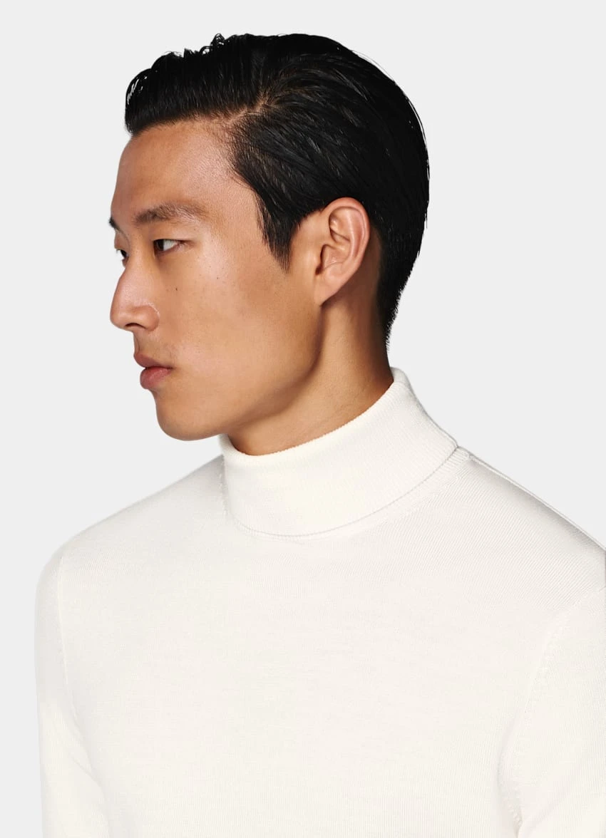 Off-White Turtleneck 1 Off-White Turtleneck