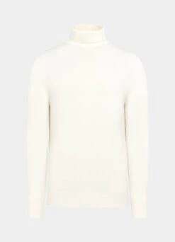 Off-White Turtleneck 15 Off-White Turtleneck -Suit Supply SW1016 25