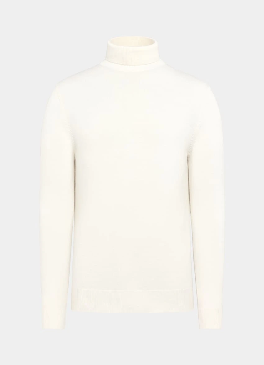 Off-White Turtleneck 8 Off-White Turtleneck - Image 8