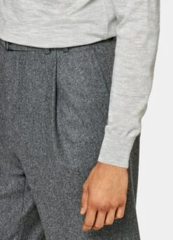 Light Grey Turtleneck 10 Light Grey Turtleneck -Suit Supply SW1106B 103