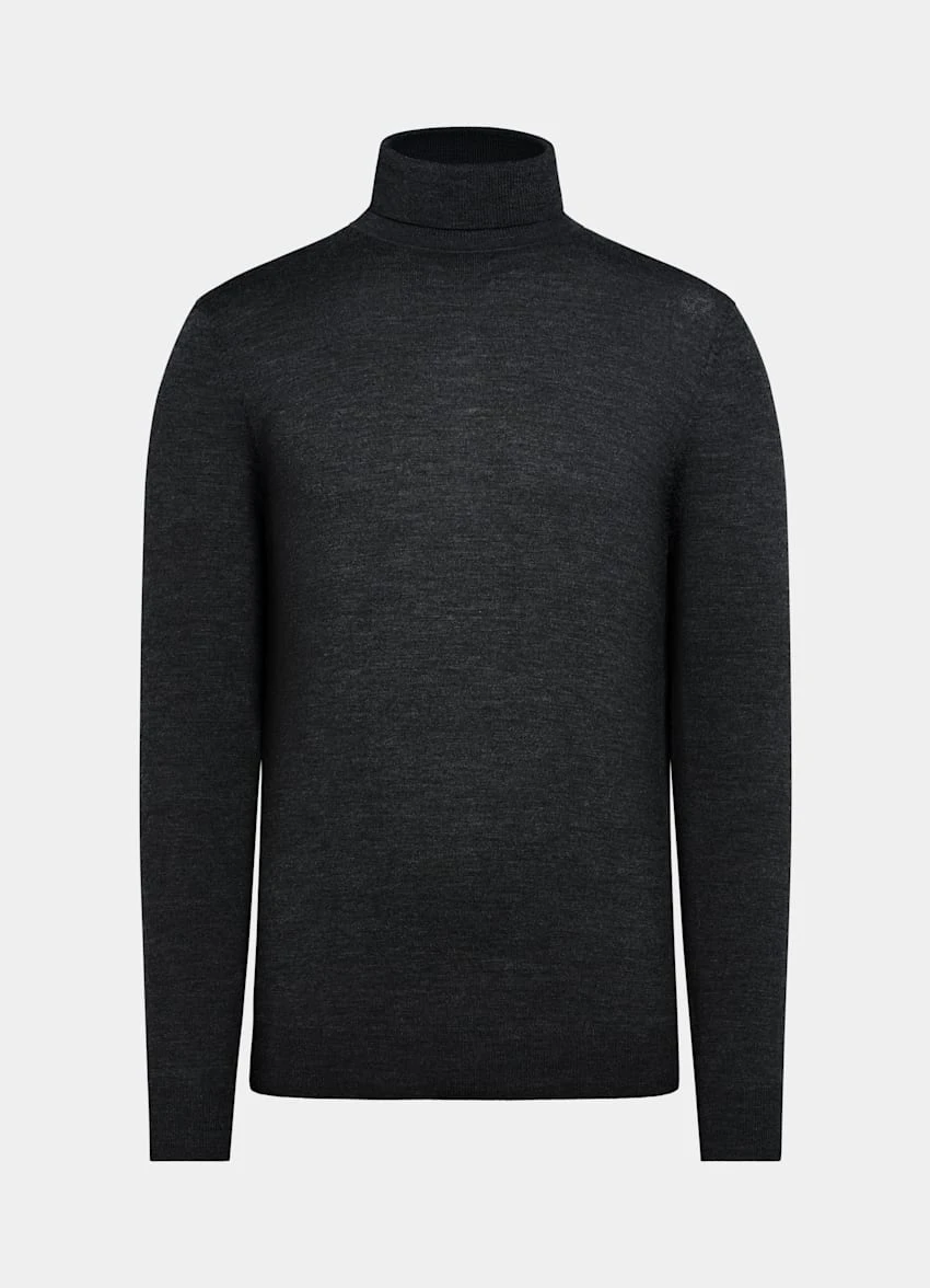 Dark Grey Turtleneck 7 Dark Grey Turtleneck - Image 7