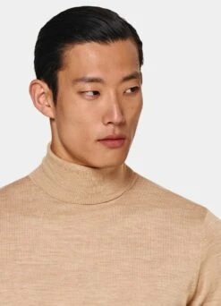 Light Brown Turtleneck