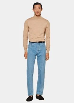 Light Brown Turtleneck 11 Light Brown Turtleneck -Suit Supply SW1125 104