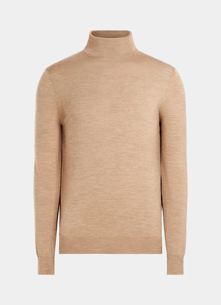 Light Brown Turtleneck 8 Light Brown Turtleneck - Image 8