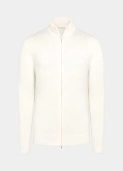 Off-White Zip Cardigan 15 Off-White Zip Cardigan -Suit Supply SW1336 25