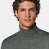 Dark Green Turtleneck