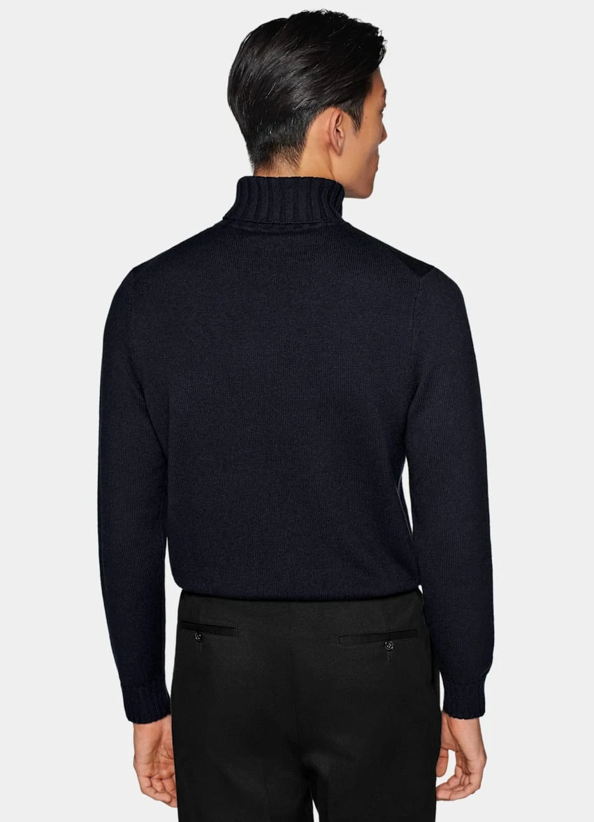 Navy Turtleneck 5 Navy Turtleneck - Image 5