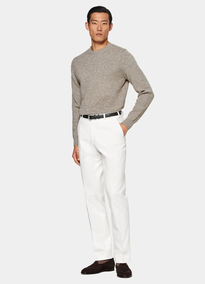 Light Brown Crewneck 4 Light Brown Crewneck - Image 4