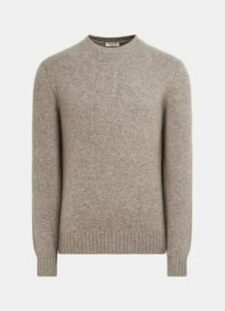 Light Brown Crewneck 13 Light Brown Crewneck -Suit Supply SW1525 25