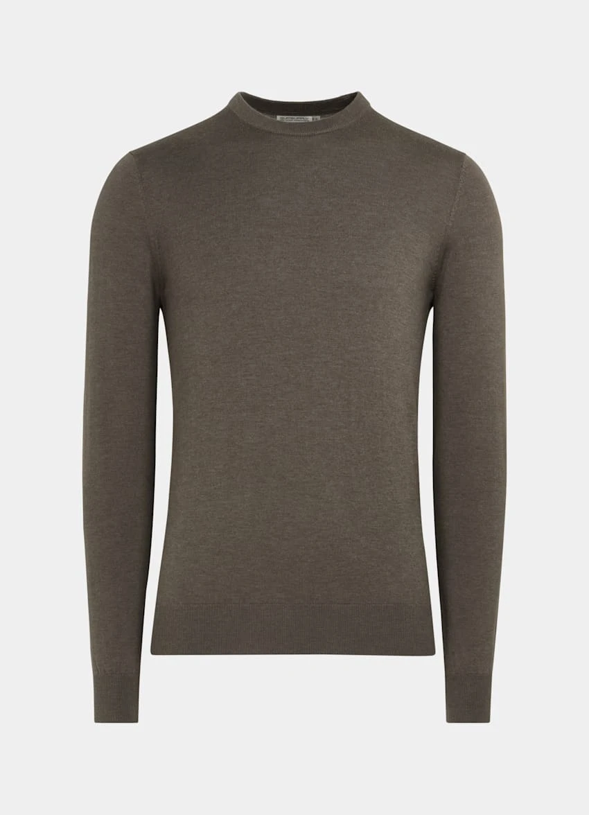 Taupe Crewneck 7 Taupe Crewneck - Image 7