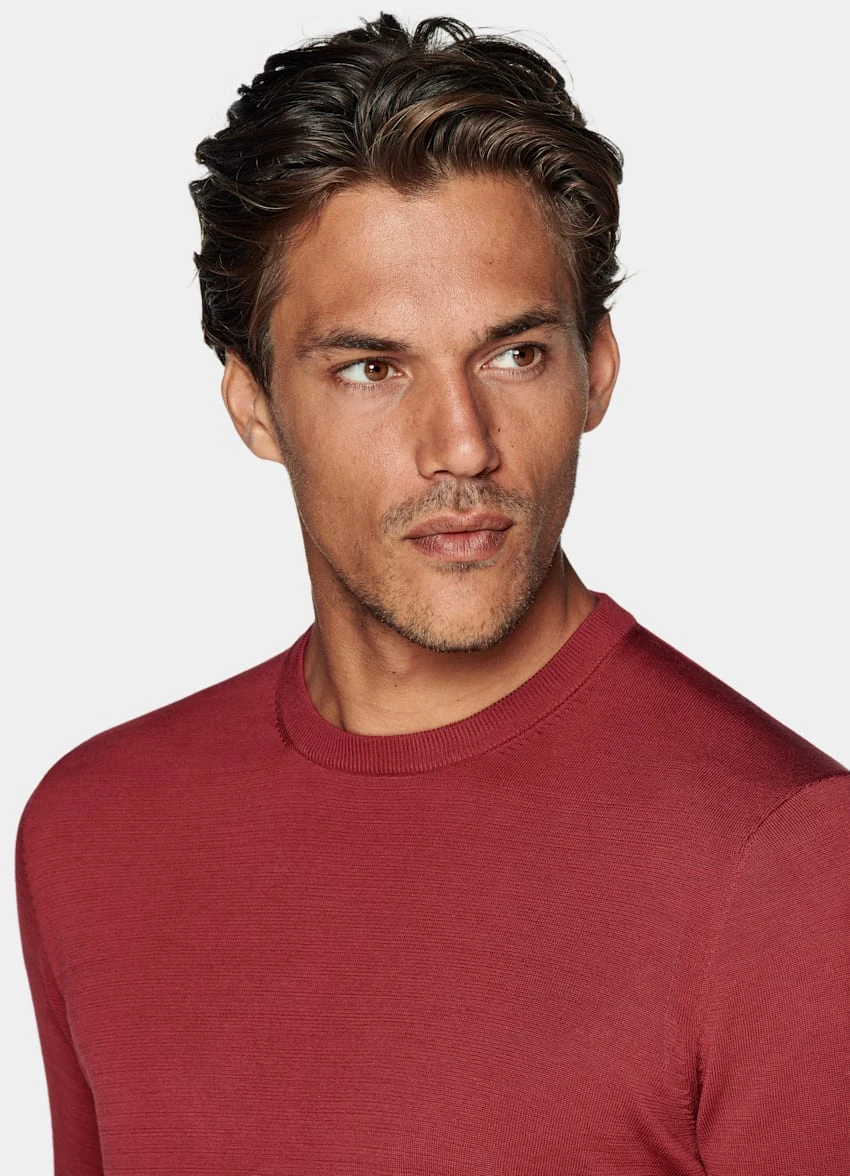 Red Crewneck 1 Red Crewneck