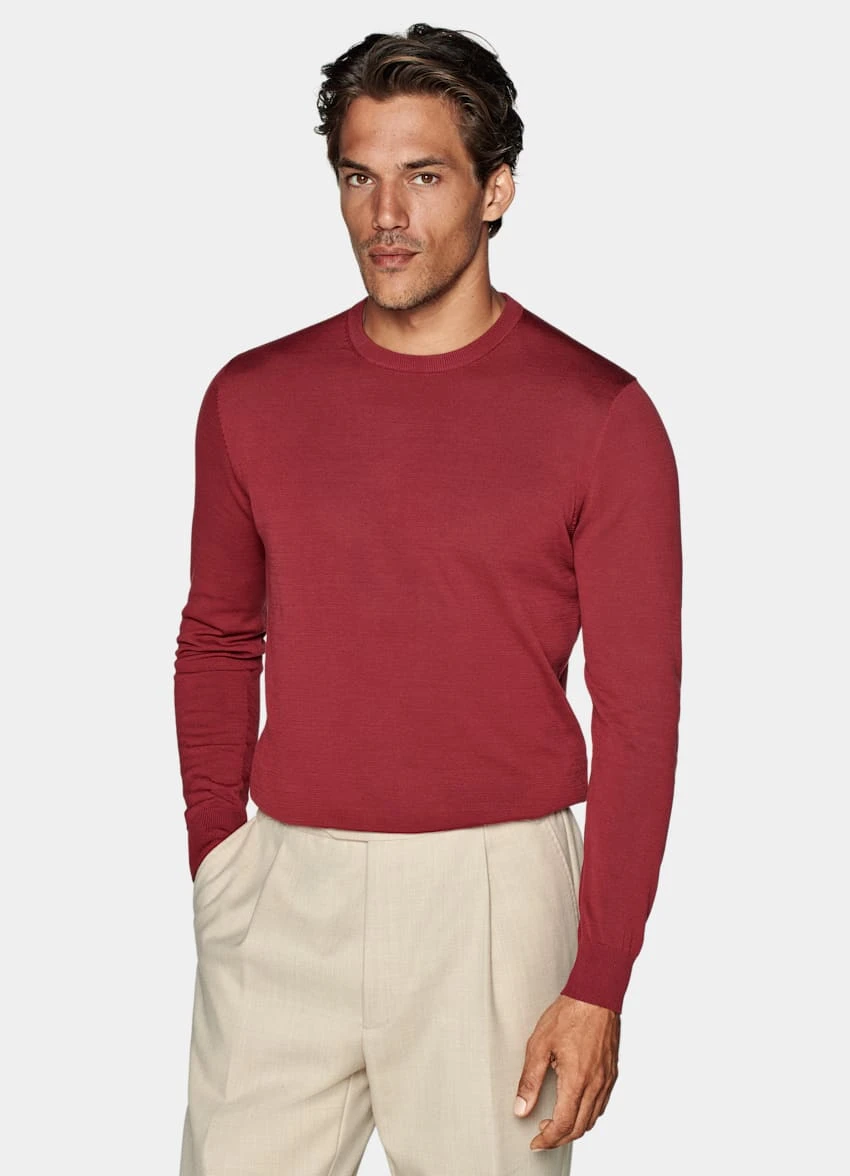 Red Crewneck 2 Red Crewneck - Image 2