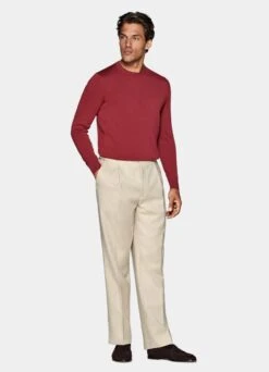 Red Crewneck 10 Red Crewneck -Suit Supply SW1616 104