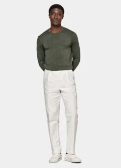 Dark Green Crewneck 11 Dark Green Crewneck -Suit Supply SW1621 104