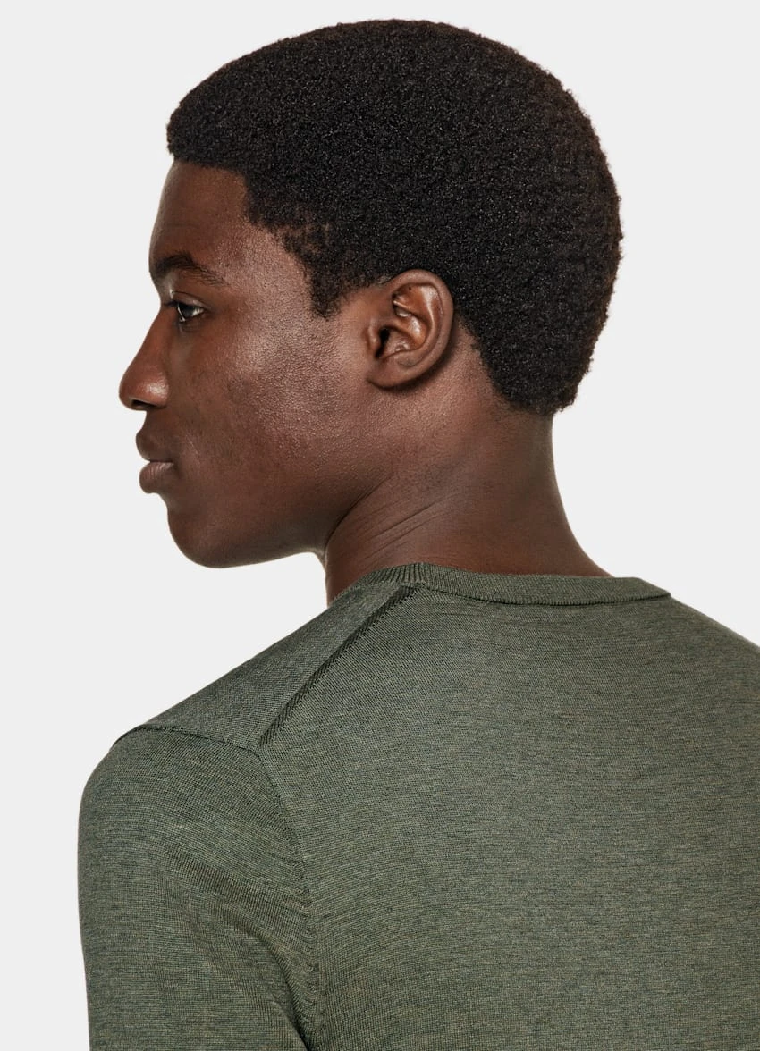 Dark Green Crewneck 6 Dark Green Crewneck - Image 6