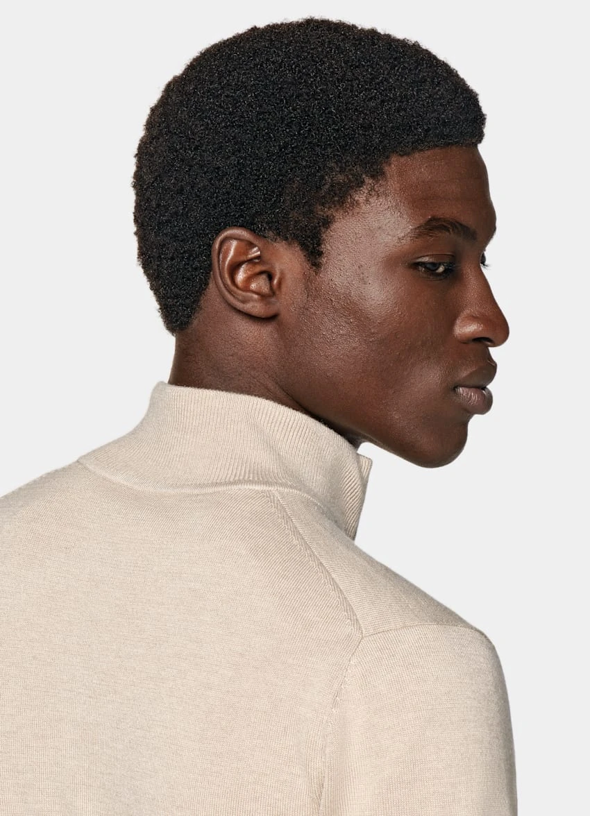 Sand Zip Cardigan 6 Sand Zip Cardigan - Image 6