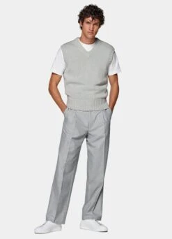 Light Grey Spencer 11 Light Grey Spencer -Suit Supply SW1628 104