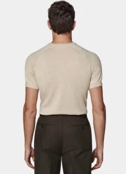 Sand Short Sleeve Crewneck 12 Sand Short Sleeve Crewneck -Suit Supply SW1636 125