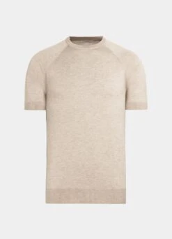Sand Short Sleeve Crewneck 15 Sand Short Sleeve Crewneck -Suit Supply SW1636 25
