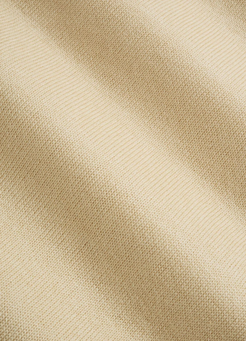 Sand Buttonless Polo Shirt 6 Sand Buttonless Polo Shirt - Image 6