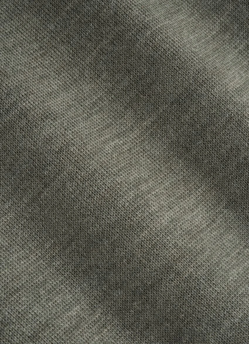 Dark Green Buttonless Polo Shirt 7 Dark Green Buttonless Polo Shirt - Image 7