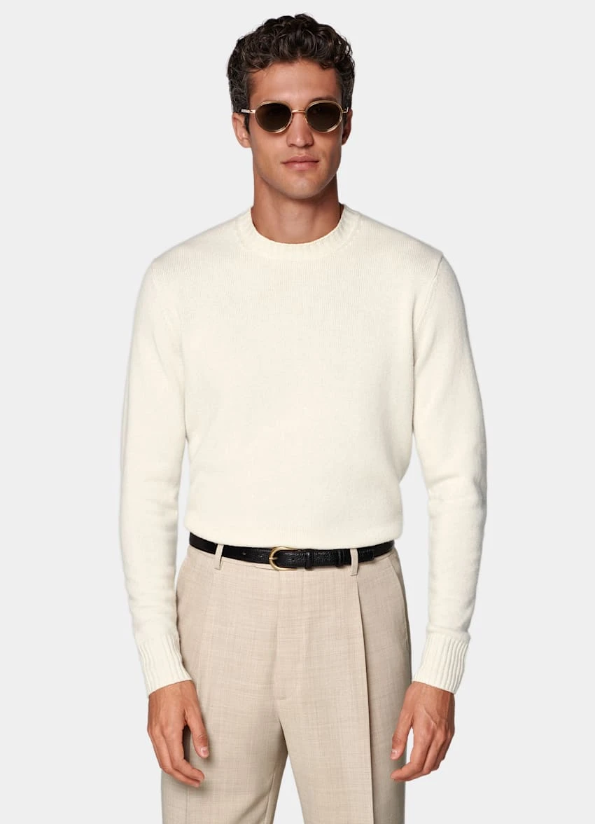 Off-White Crewneck 2 Off-White Crewneck - Image 2