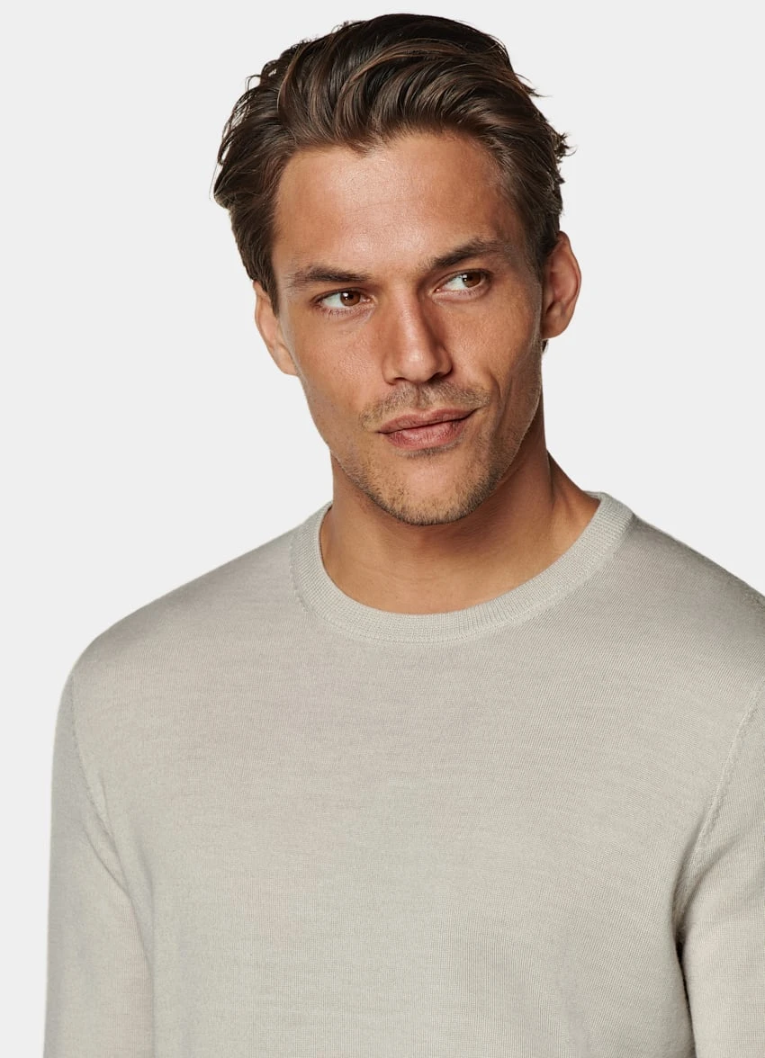 Sand Crewneck 1 Sand Crewneck