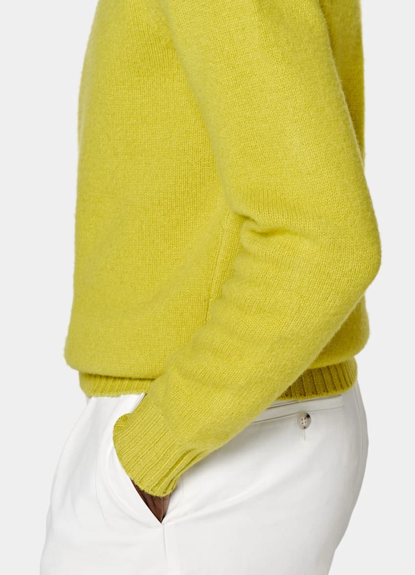 Yellow Crewneck 3 Yellow Crewneck - Image 3