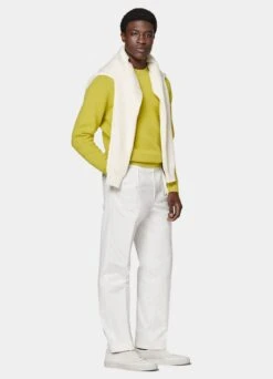 Yellow Crewneck 10 Yellow Crewneck -Suit Supply SW1706 104